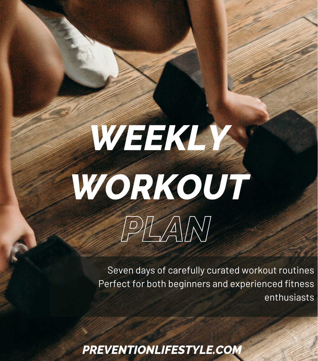 Weekly workout plan Weekly workout plan