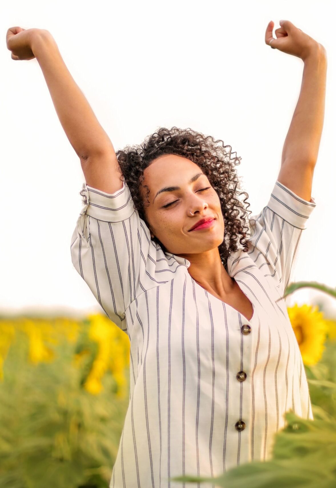 happy woman